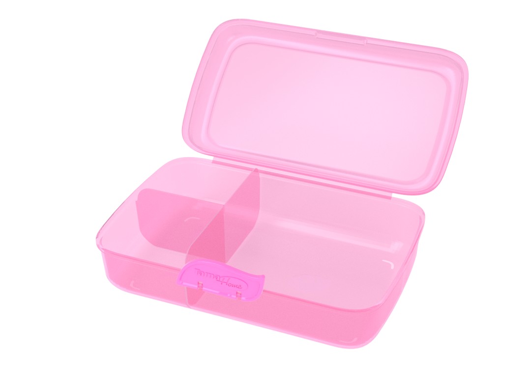 LILLE HOME MICROWAVABLE BENTO BOX 54OZ PINK