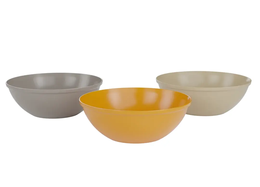 Hen Bowl 2L Mixed Colors Mustard